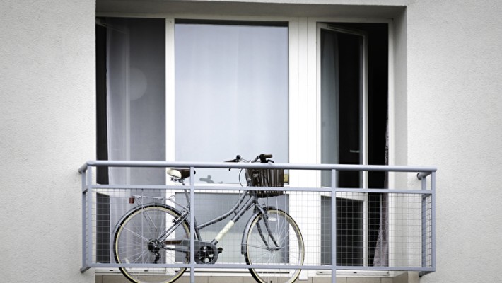 Fahrrad Balkon panthermedia_B578636584_800x534